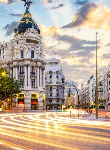 Gran Vía di Madrid